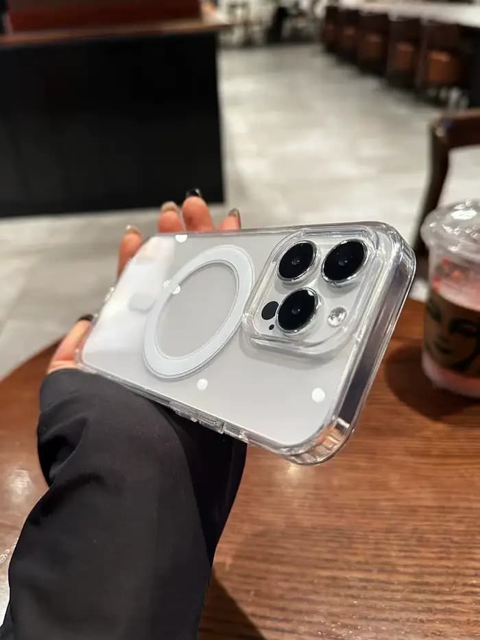 Étui magnétique Transparent Original pour Magsafe