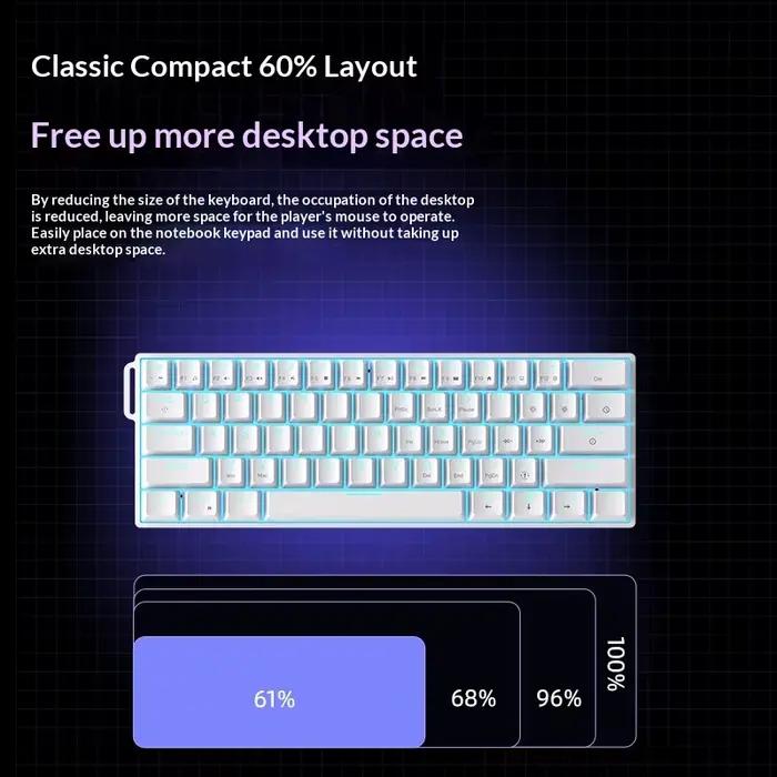 Clavier mécanique TAIDU K660