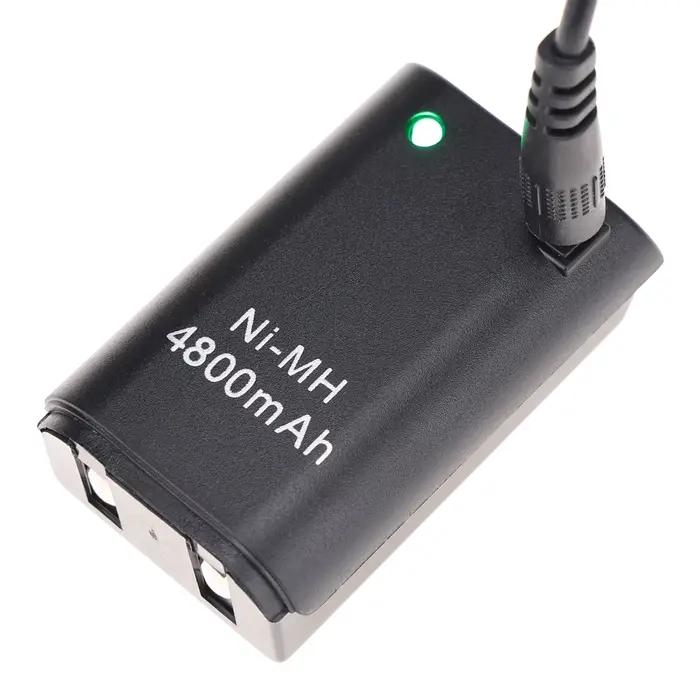 Batterie Rechargeable 4800mAh pour contrôleur sans fil Xbox 360