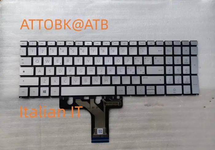 Clavier pour HP Pavilion 15-eg 15-eg0000 15t-eg 15-eg1000 15-eg2000 15-eh 15-eh2000 15z-eh US AR GE HU IT TR avec rétroéclairage