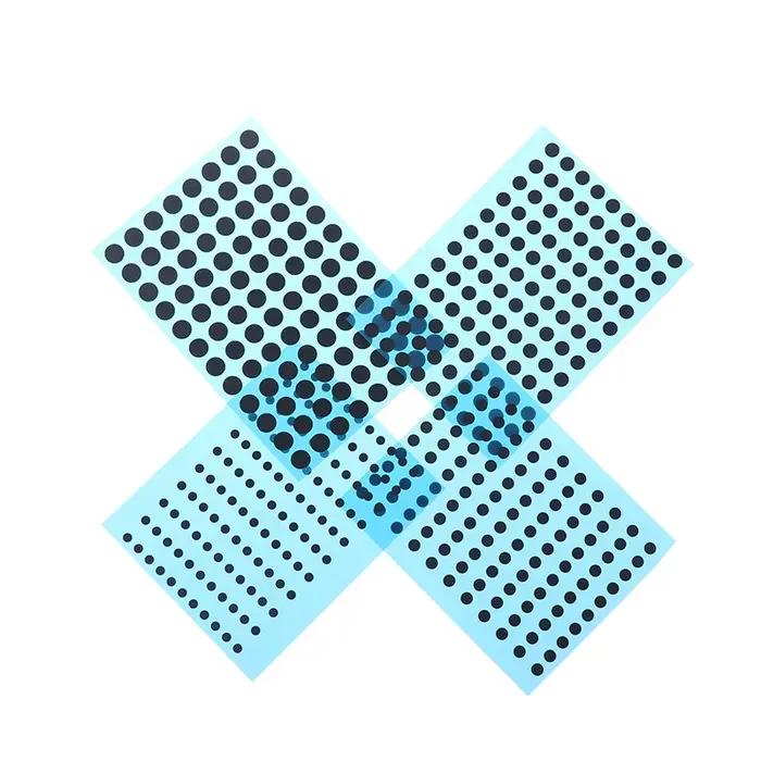 Kit de réparation de clavier avec tampons en caoutchouc conducteurs noirs