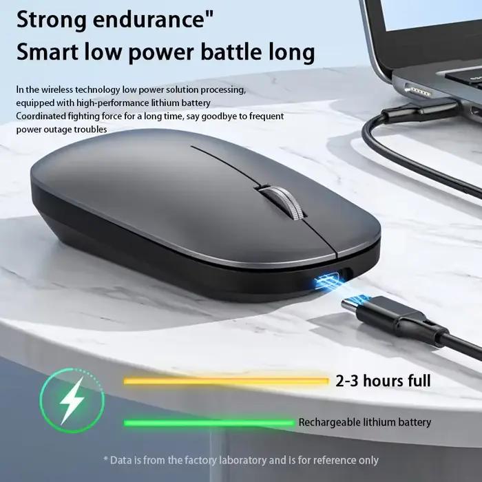 Nouvelle souris sans fil rechargeable par USB-C
