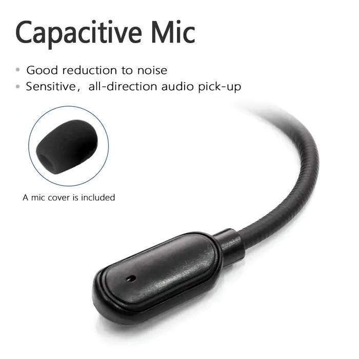 Microphone de casque de jeu remplaçable de haute qualité avec prise Jack 3.5MM