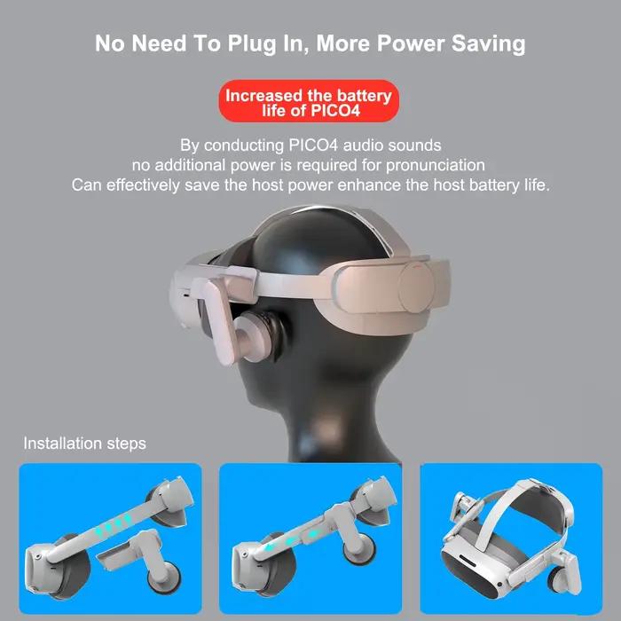 Cache-oreilles pour casque PICO 4 Ultra PRO VR