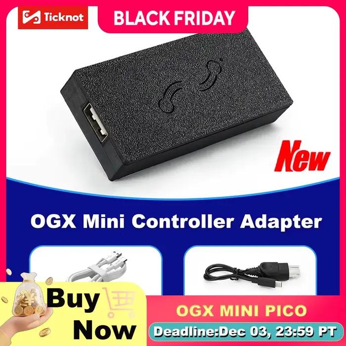 OGX Mini adaptateur de contrôleur Pico pour Xbox/PC/PS3/Switch convertisseur de manette filaire d'origine pour Xbox 360/Xbox série X contrôle USB