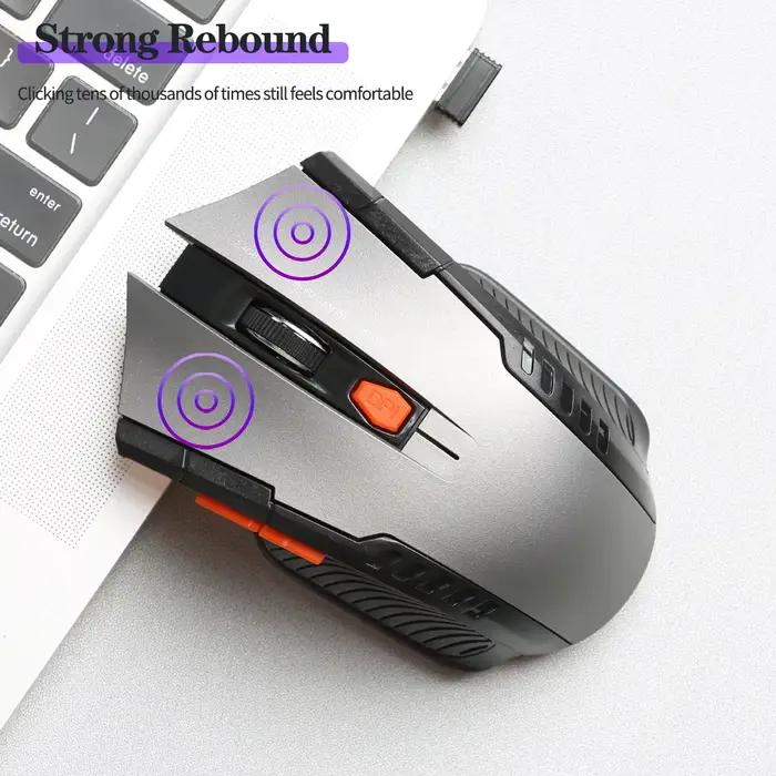 Souris sans fil ergonomique 2.4G