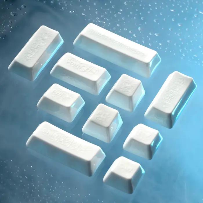 Capuchons de touches XVX blancs entièrement en céramique