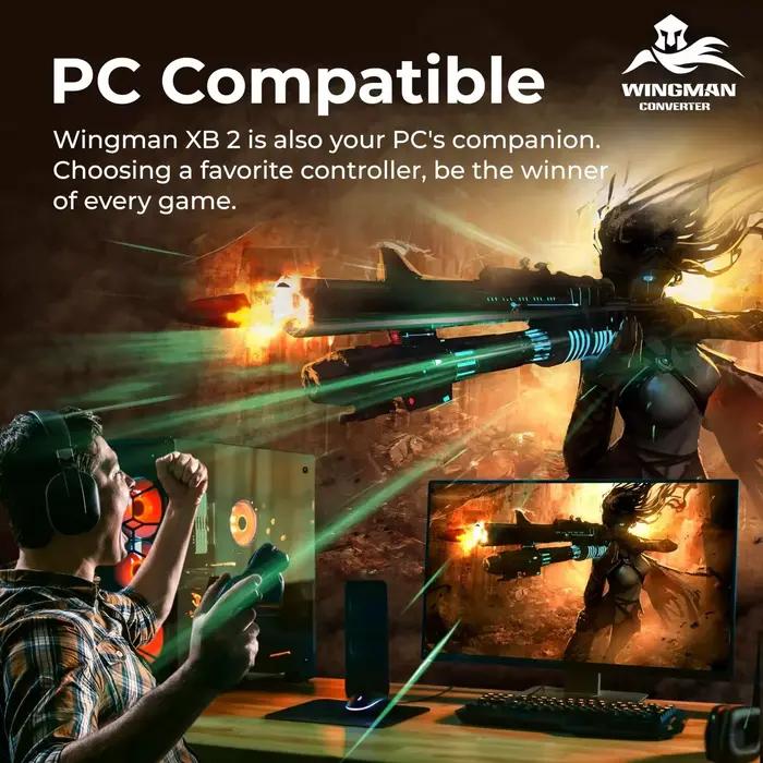 Convertisseur Brook Wingman XB 2 - Adaptateur de contrôleur sans fil pour console rétro XB