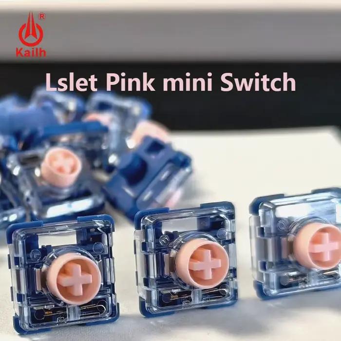 Interrupteur Kailh Pink Silent Island MINI à profil bas