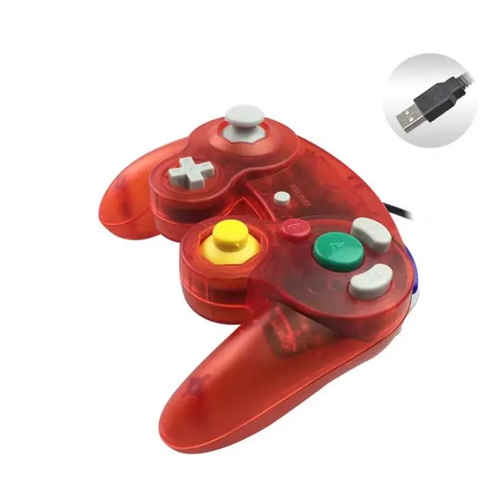 Contrôleur de jeu filaire avec Interface USB 4 couleurs