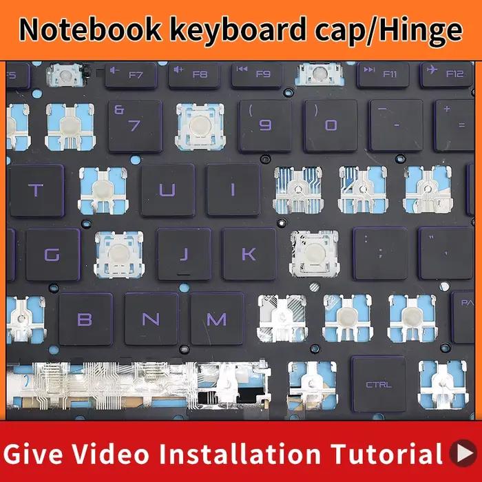 Clavier de remplacement pour HP Pavilion Gaming 15-CX0000 CX0001LA 15-CX0003LA 15-CX0004LA 15-DK000 15-EC000 16-A0000 charnière de touche norme britannique certifié CE couleur personnalisation expérience de jeu amélioration fiabilité et durabilité