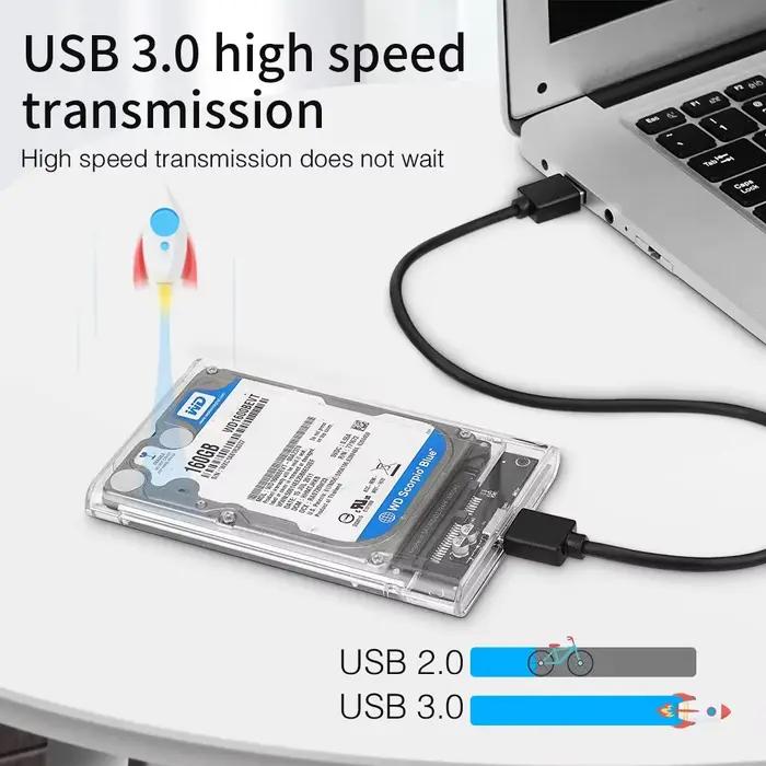 Boîtier de disque dur externe USB 3.0/Type C