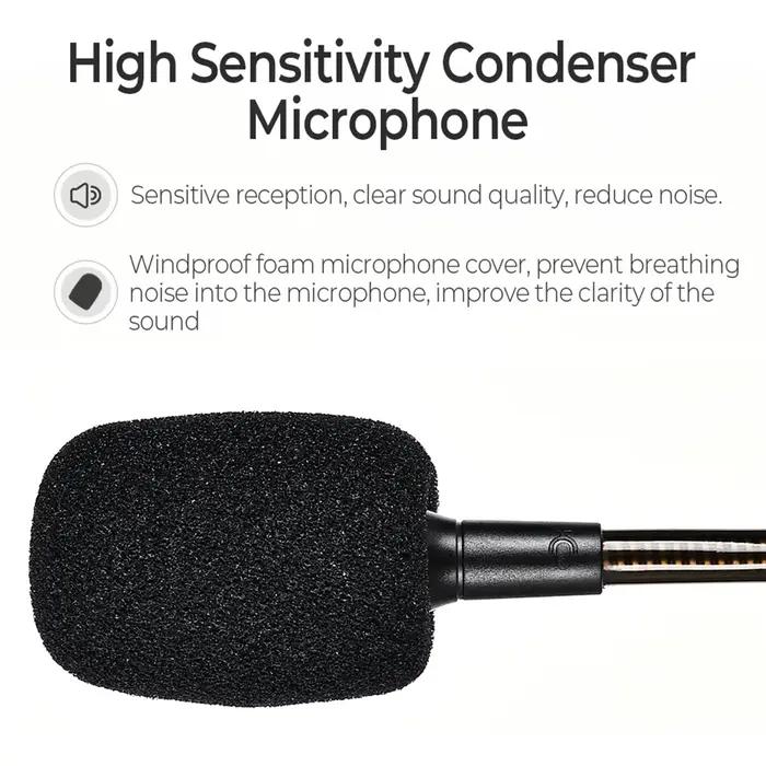 Microphone de remplacement pour casque de jeu