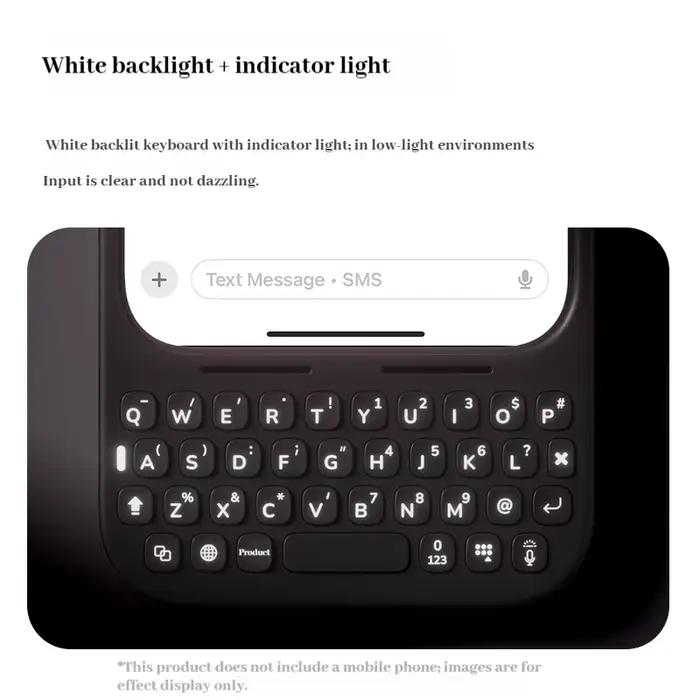 Akko Metakey clavier Mobile Plug And Play rétro-éclairé clé contrôlée Page retournement pour Iphone 16/17 Promax coque de protection pour téléphone