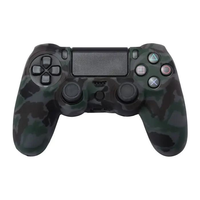 CamSolomon-Coque de protection en silicone souple pour manette Sony Playstation 4