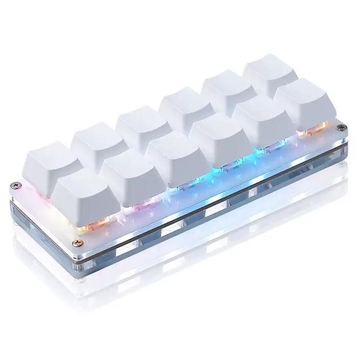 Mini clavier de jeu mécanique 12 touches