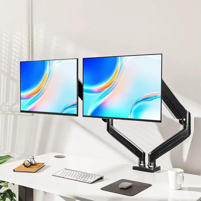 Support double moniteur pouvant supporter jusqu'à 19