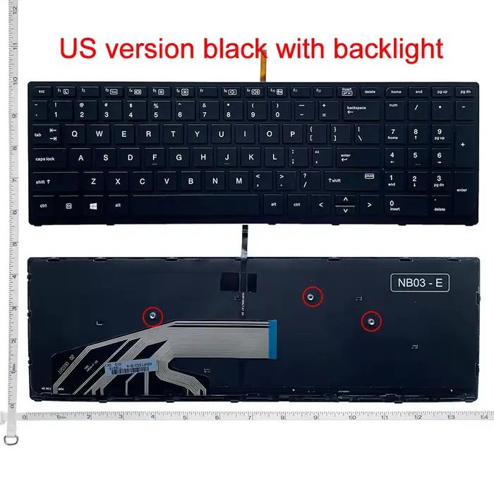 Nouveau clavier anglais pour HP pour ZBOOK 15 G3/15 G4