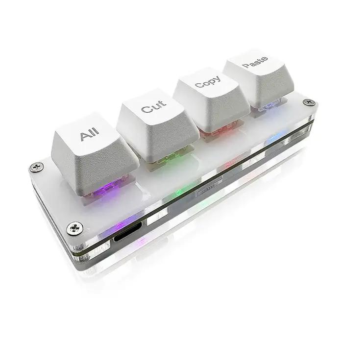 Mini clavier de jeu mécanique RVB