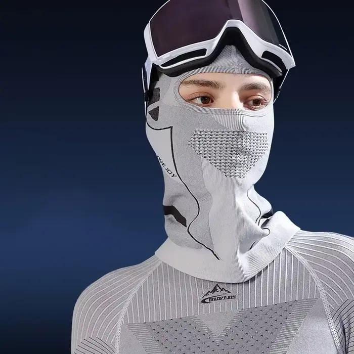 Cagoule Moto masque complet hiver respirant masque de Ski Moto cyclisme vélo écharpe chapeau Casco Moto casque capuche