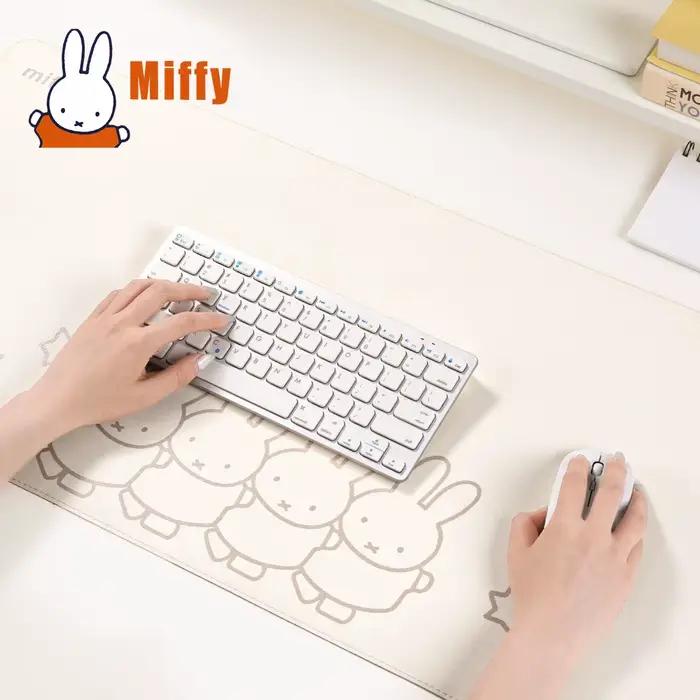 Grand tapis de souris Kawaii Miffy