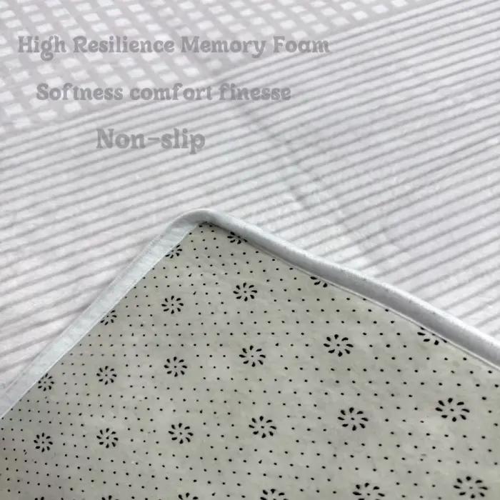 Tapis abstrait bohème VIKAMA adapté à une décoration luxueuse et créative dans les cafés