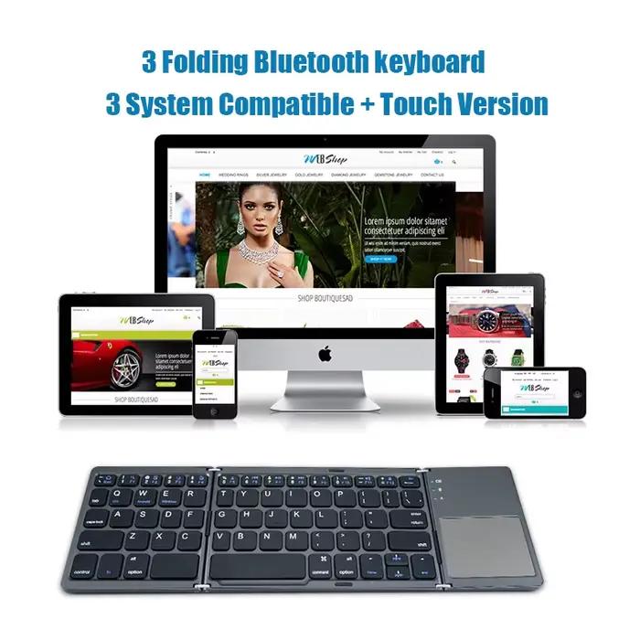 Clavier pliant sans fil