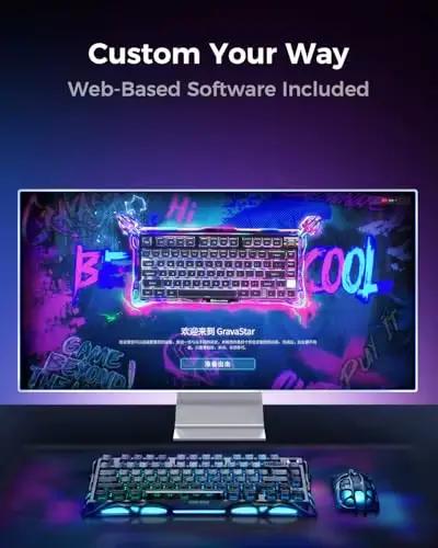 Clavier de jeu GravaStar Mercury V75