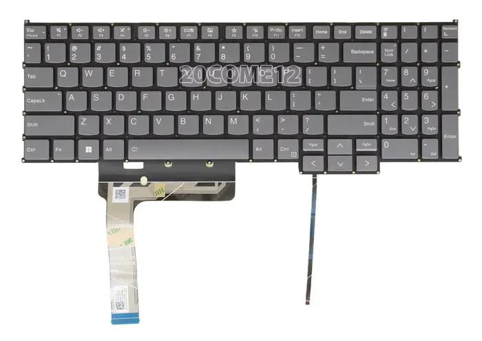 Clavier Rus US pour Lenovo ThinkBook 16 G4 / 16p G5 / 16 G6 / 16 G7 / 16 G8 avec rétroéclairage