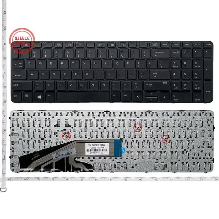Clavier d'ordinateur portable américain pour HP ProBook 450 G3/450 G4/455 G3/455 G4/470 G3/470 G4 HSTNN-Q95C/Q03C 650