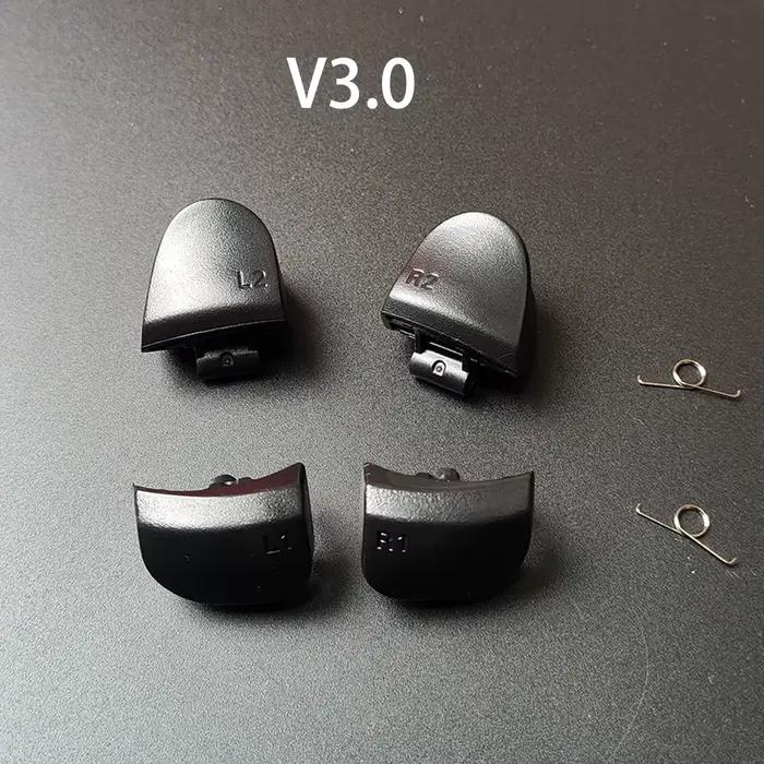 1 jeu de boutons de déclenchement noirs de remplacement R1 L1 R2 L2 pour PS5 010 020 030
