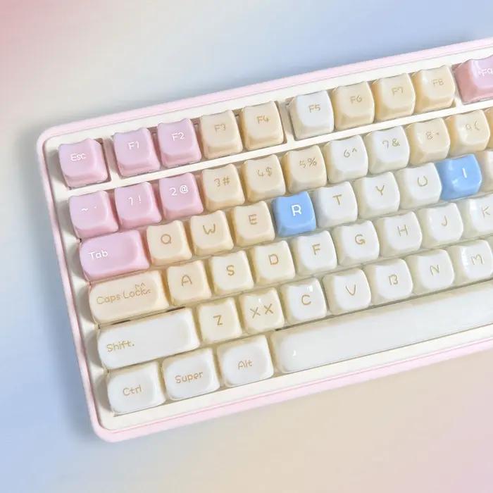 Candy Ragdoll chat mignon Keycaps PC MAO profil ensemble complet avec oreilles