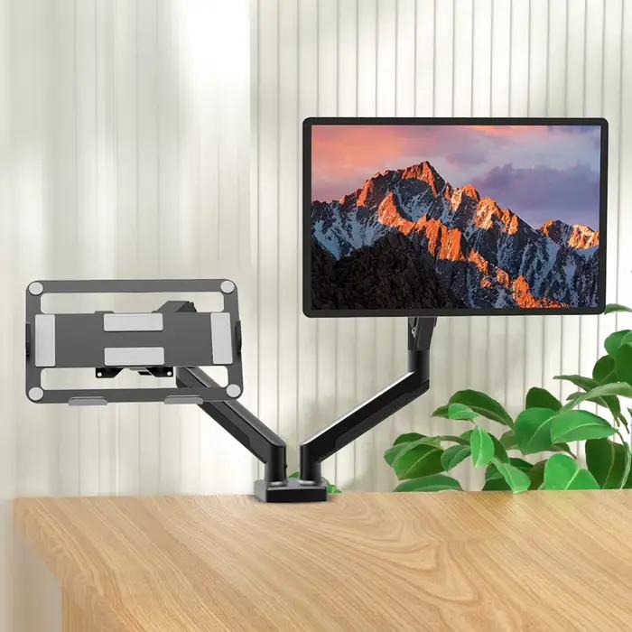 Support double moniteur pouvant supporter jusqu'à 19