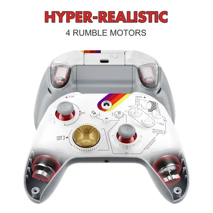 Manette de jeu pour Xbox One Series X/S PC avec capteur gyroscopique 6 axes