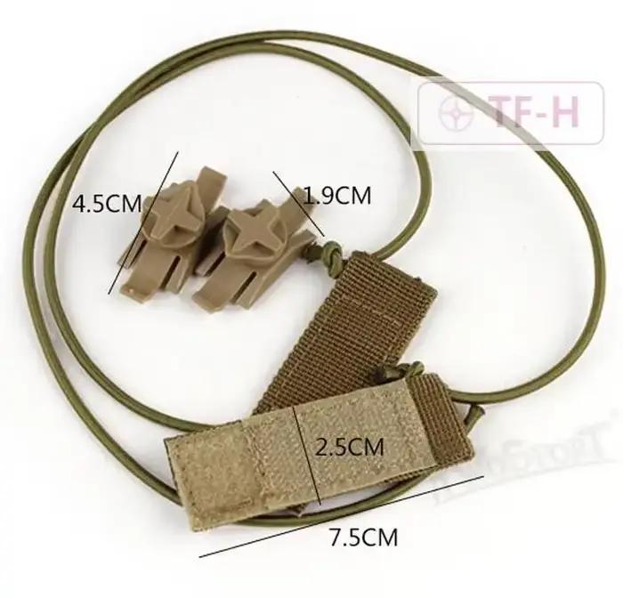 DulSmith-Accessoires GOcornle pour casque de chasse, ligne de rail rapide, accessoire de lunettes, partenaires