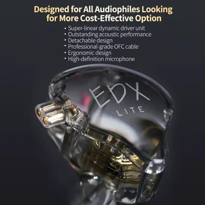 Écouteurs intra-auriculaires EDX Lite HIFI
