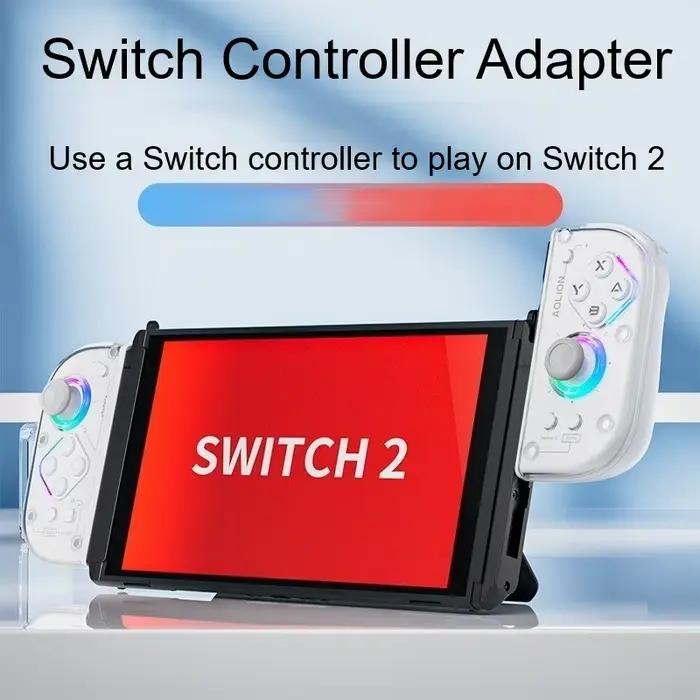 Convertisseur adaptateur de contrôleur NS2580 pour utiliser des contrôleurs de commutation pour jouer au commutateur 2