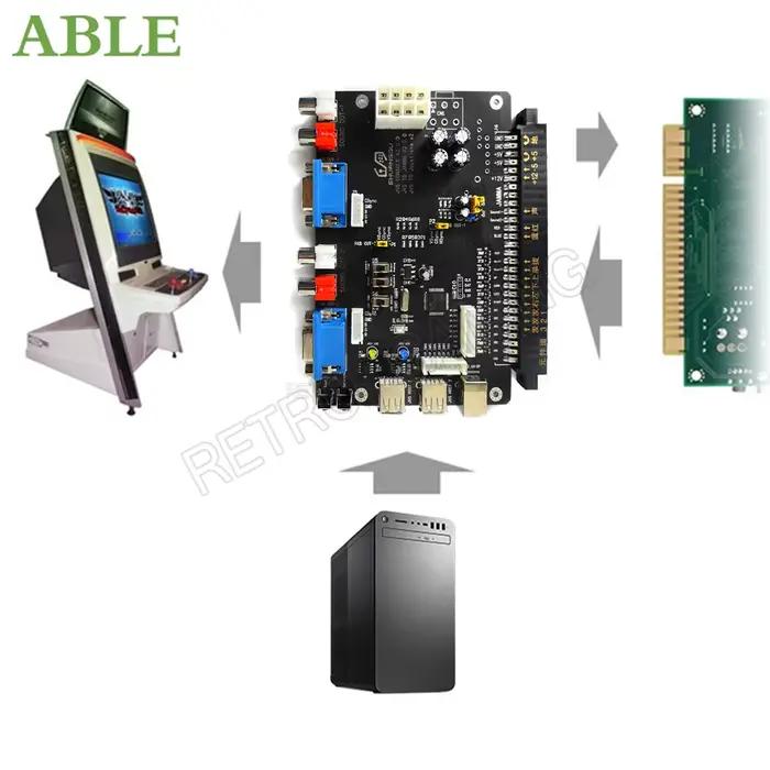 Carte de convertisseur de Signal vidéo USB JVS vers JAMMA