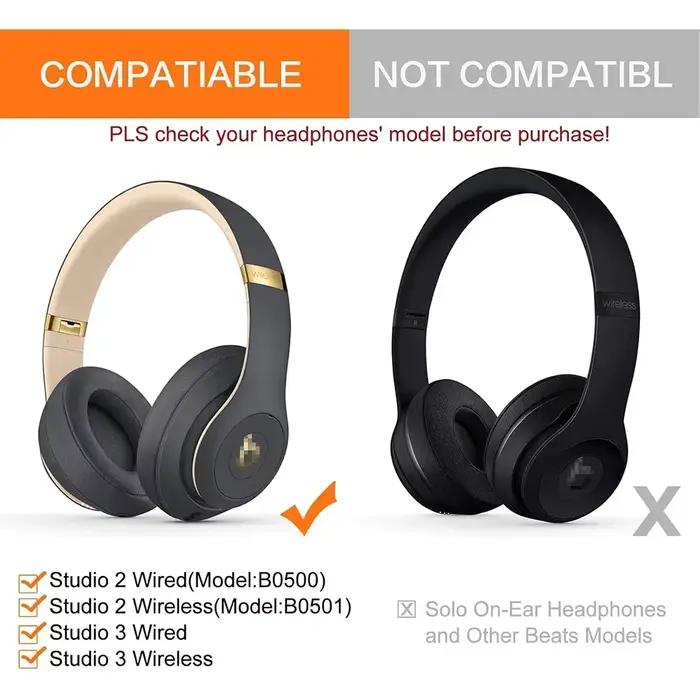 Cooling Gel Replacement Ear Pads Cushions for Beats Studio 2