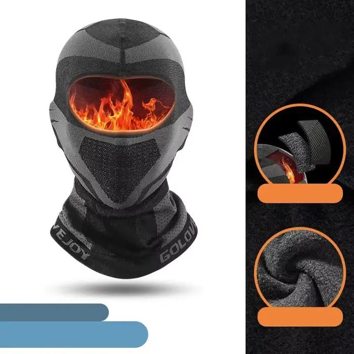 Cagoule Moto masque complet hiver respirant masque de Ski Moto cyclisme vélo écharpe chapeau Casco Moto casque capuche