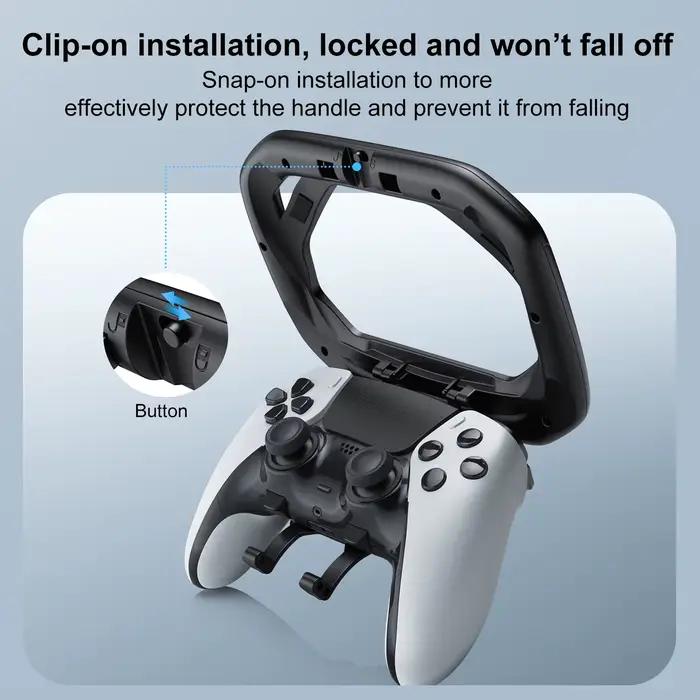 HONCAM support de volant pour PS5 et PS5 contrôleur DualSense Edge