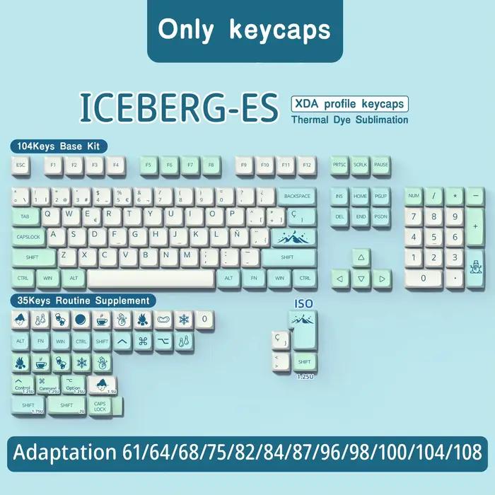 Capuchons de touches de clavier espagnol