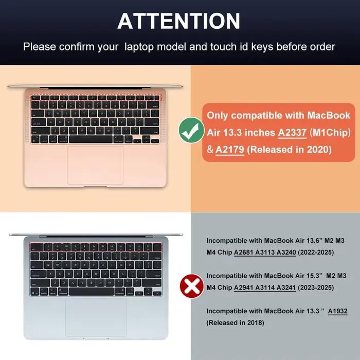 Couverture de clavier en Silicone QWERTY