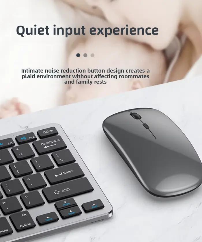 Clavier et Souris Sans Fil 2.4G Bluetooth – Kit PC