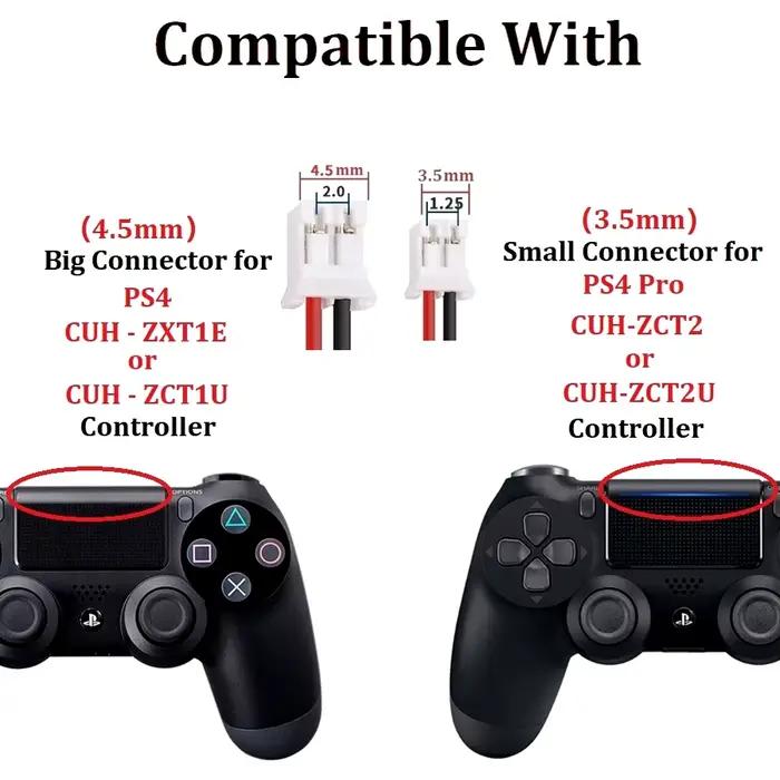 Batterie de contrôleur PS4 PS4 Pro pour Sony Playstation 4 Dualshock4 LIP1522 CUH-ZCT2 CUH-ZCT2E CUH-ZCT1E CUH-ZCT1U