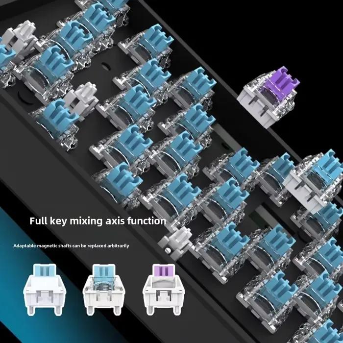 IROK Carotmas D Mars68 Pro clavier mécanique magnétique sans fil de jeu 8K déclencheur rapide 0.01mm