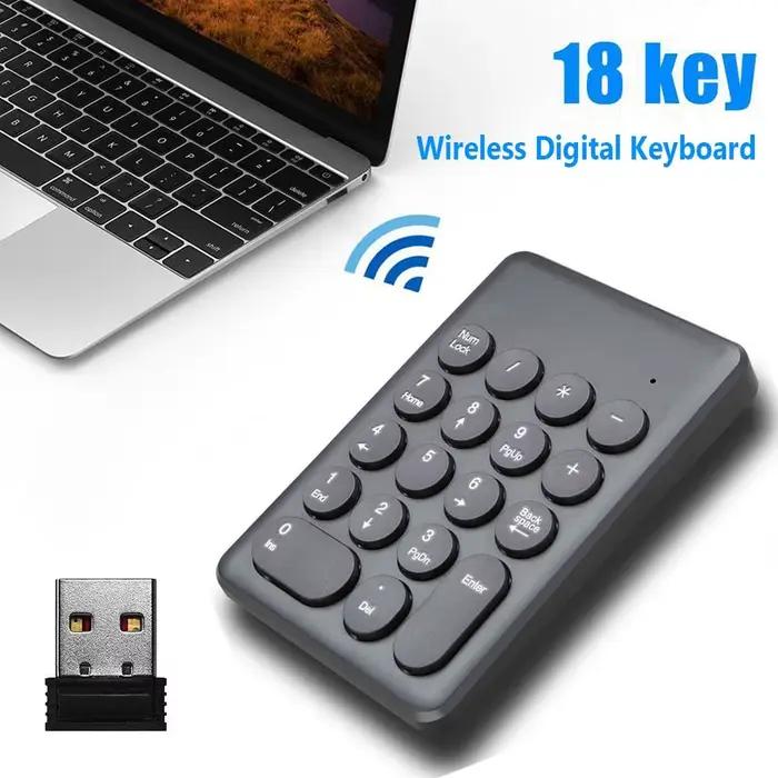 Mini clavier numérique portable sans fil