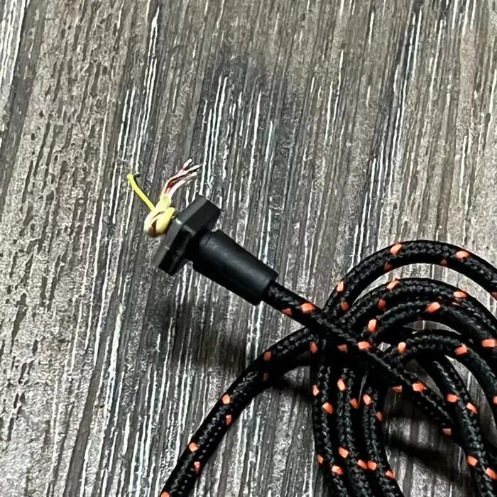 Câbles de connexion Audio d'origine pour JBL Quantum Q100 Q200 Q300 remplacement d'écouteurs de jeu câble auxiliaire de 3.5mm double blister certification CE pour gamer sonore pur et clair