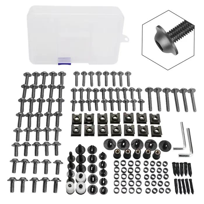 Kit Complet de Boulons de Carénage, Vis et Clips Kg, Accessoires de Moto pour SUZUKI SV 1000 S SV1000 SV1000S SV650 SV650S