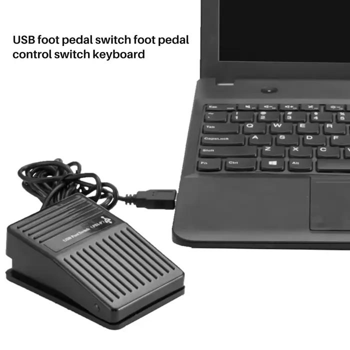 SCLS USB pédale interrupteur contrôle clavier Action pour nouveau commutateur au pied USB HID